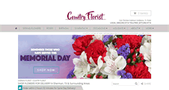 Desktop Screenshot of countryfloristshermantx.com